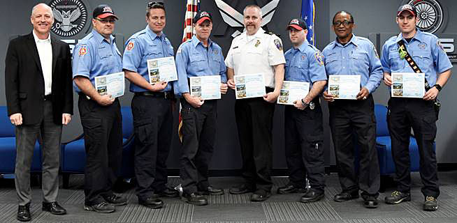 Emergency responders recognized